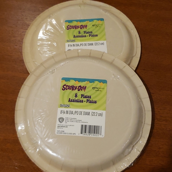 Vintage Hallmark Scooby-Doo party plates napkins - Picture 3 of 6